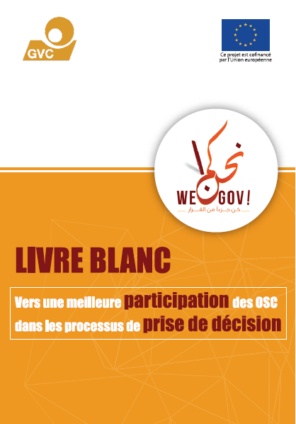 Livre Blanc : vers une meilleure participation des OSC dans les processus de prise de décision