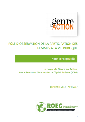Pôle d'observation de la participation des femmes a la vie publique